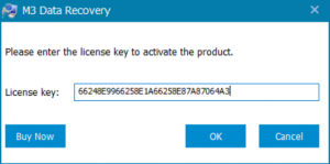 M3 Data Recovery License Key